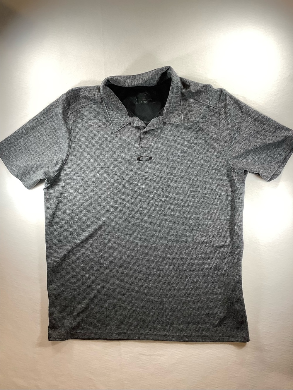 Oakley Men's Heather Gray Polo Shirt